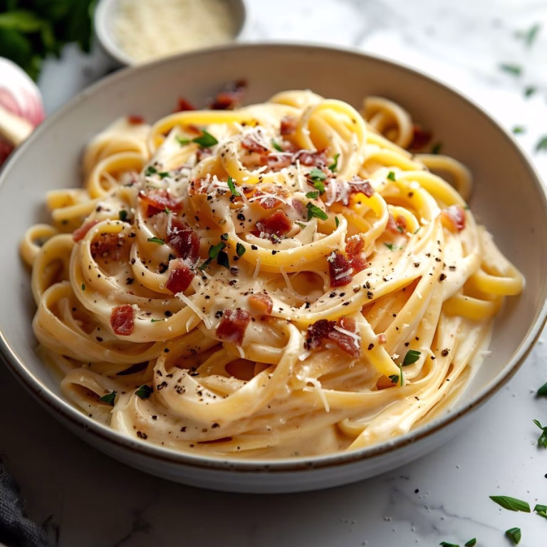 Creamy Spaghetti Carbonara Recipe