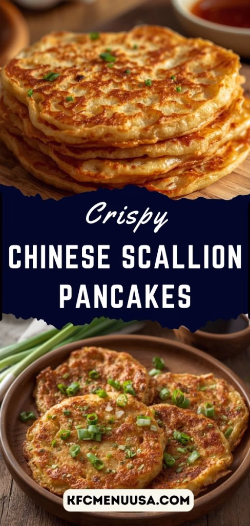 Crispy Chinese Scallion Pancakes Recipe