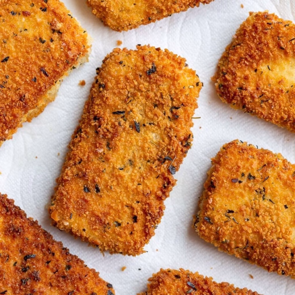 Crispy Tofu Parm Sandwich Recipe