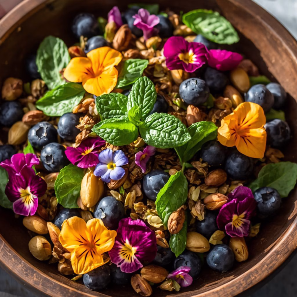 Easy Blueberry Pistachio Spring Salad Recipe