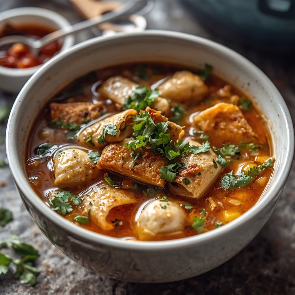 Easy One-Pot Egg Roll Soup Recipe