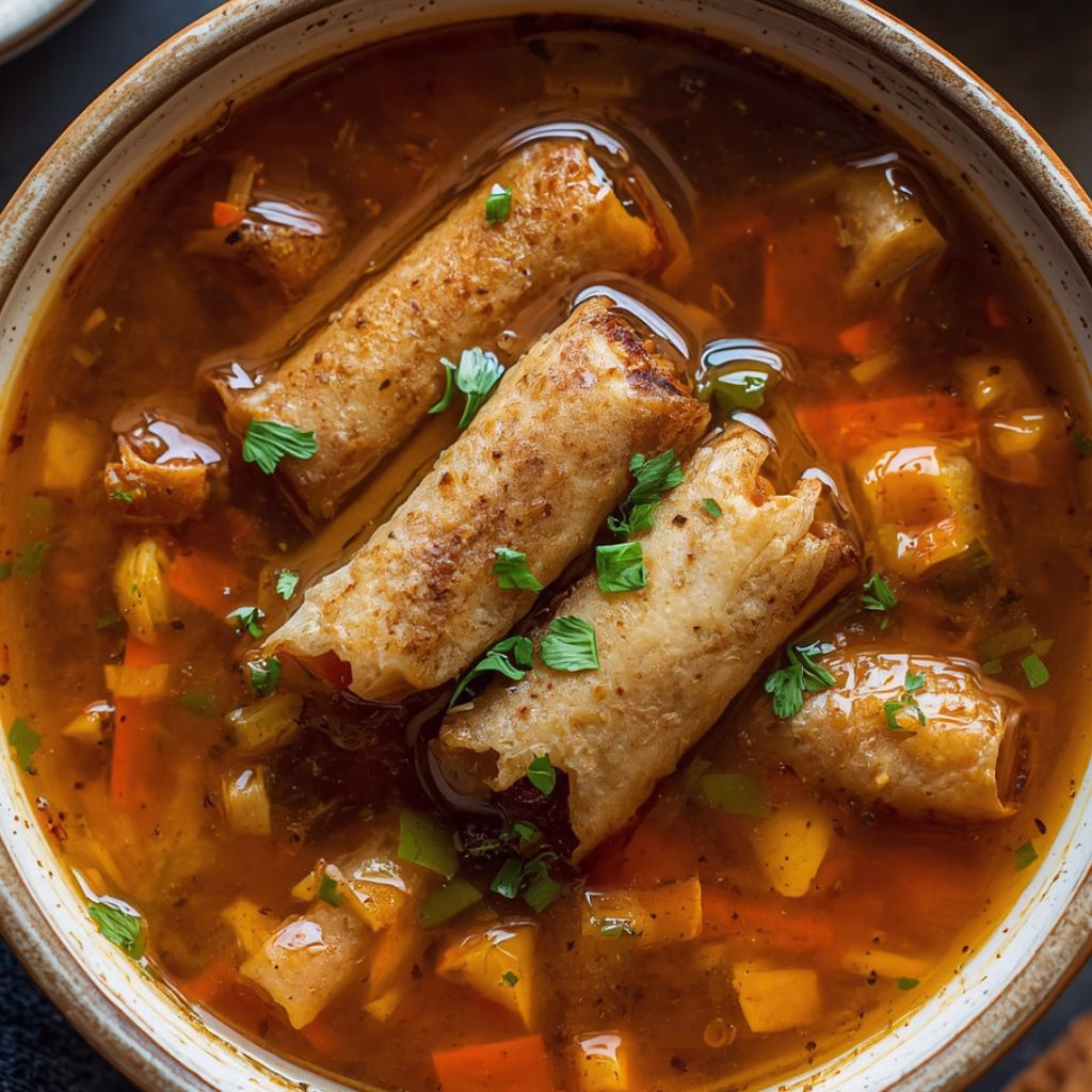Easy One-Pot Egg Roll Soup Recipe