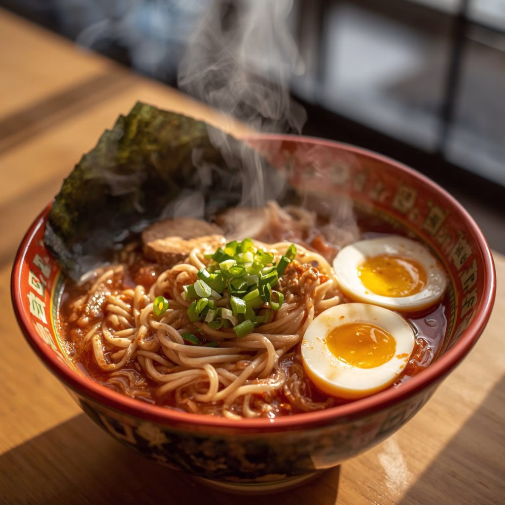 Easy Saucy Ramen Noodles Recipe