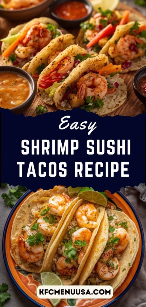 Easy Shrimp Sushi Tacos Recipe