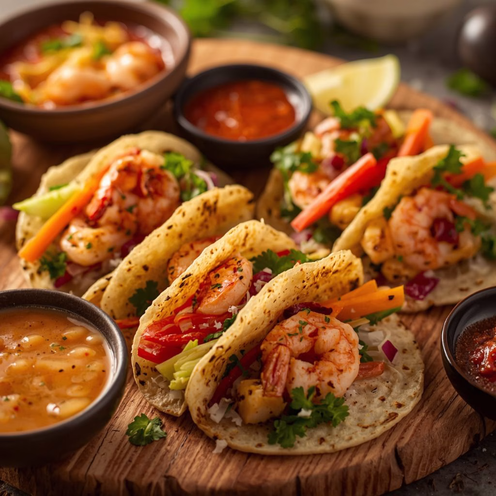 Easy Shrimp Sushi Tacos Recipe