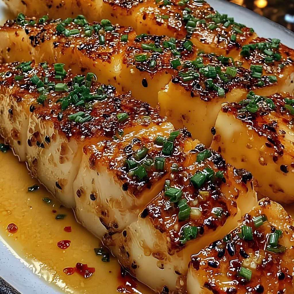 Garlic Butter Cod Strips with Sweet Chili Lime Sauce Recipe