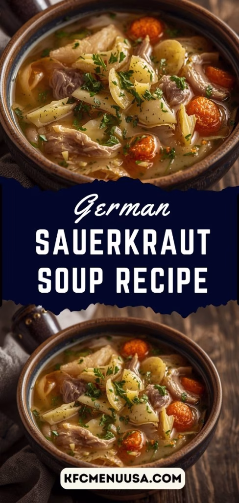 German Sauerkraut Soup Recipe