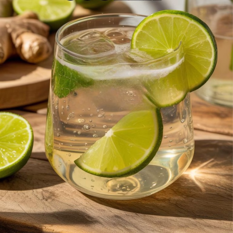 Ginger Beer and Lime Fizz Recipe