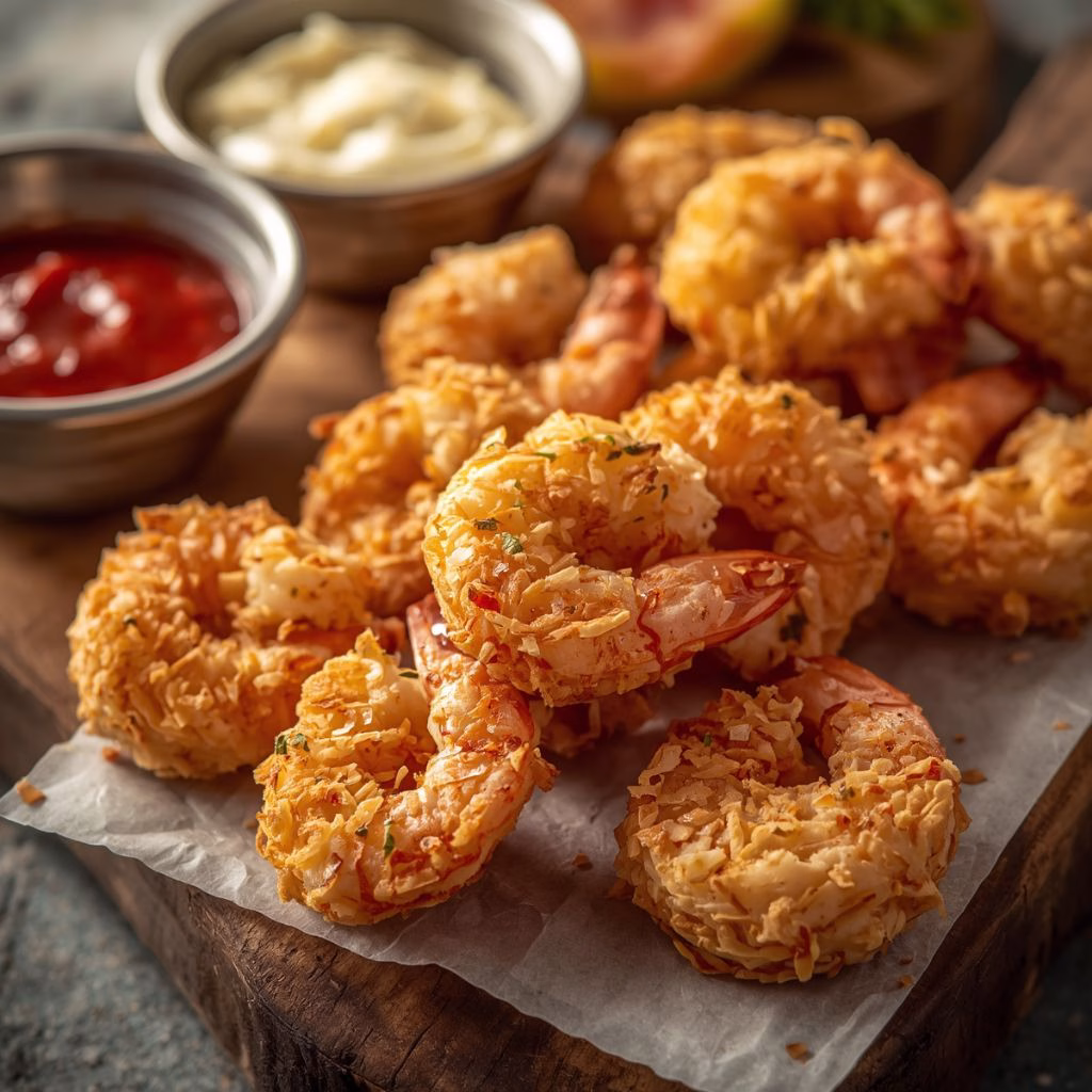 Golden Coconut Shrimp Crunch Recipe
