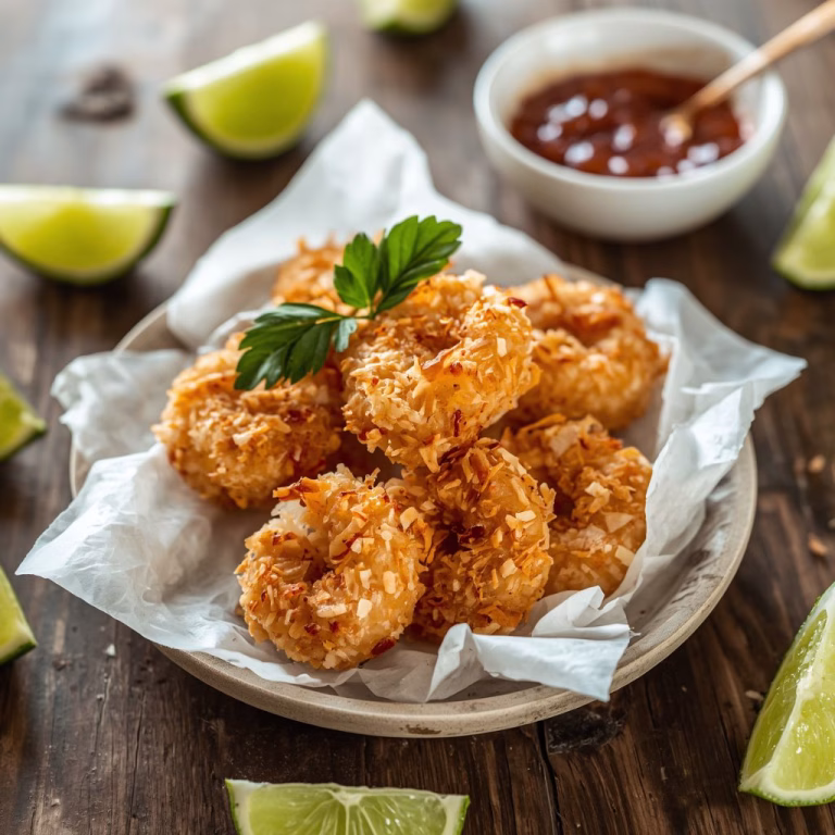 Golden Coconut Shrimp Crunch Recipe