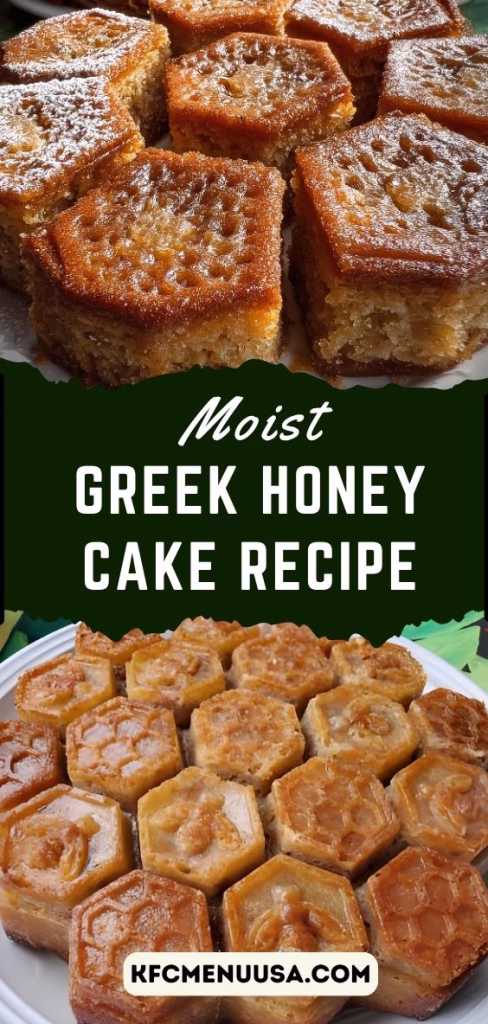 Greek Honey Cake Recipe