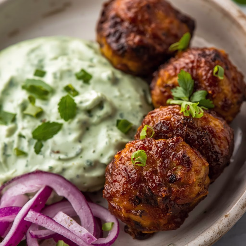 Grilled Lamb Kofta with Cucumber Mint Yogurt Recipe