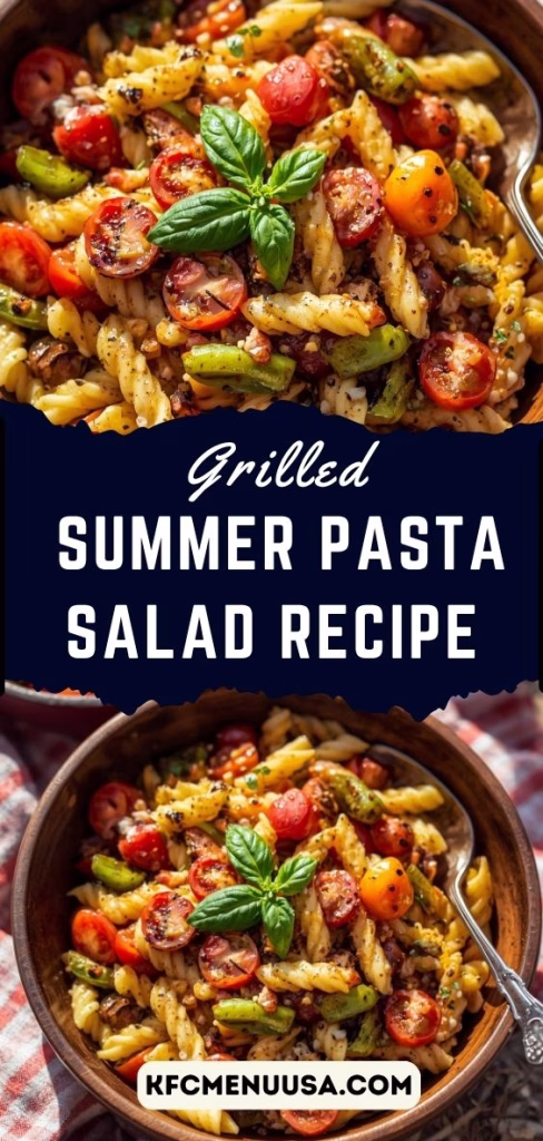 Grilled Summer Pasta Salad Recipe