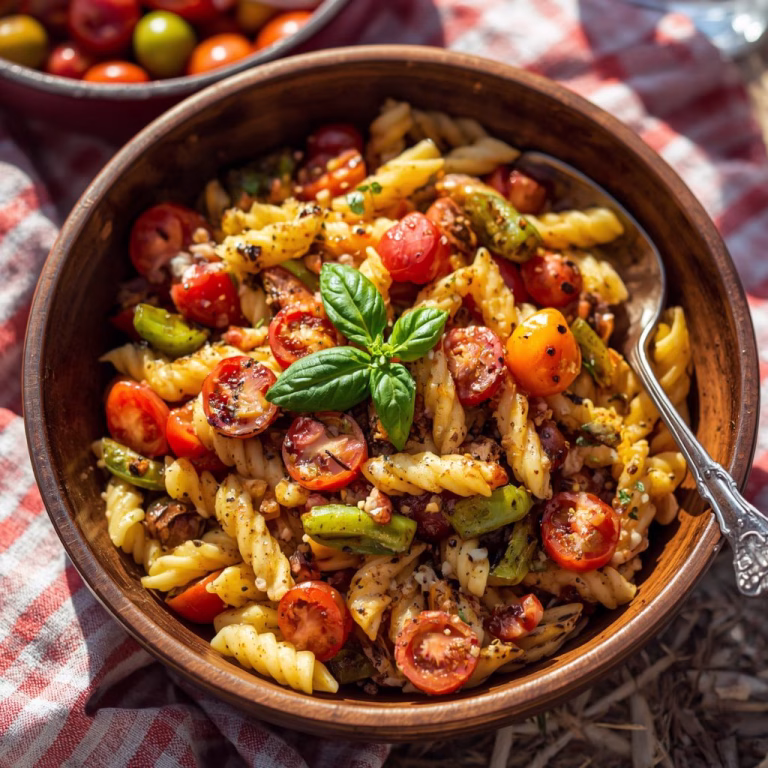 Grilled Summer Pasta Salad Recipe