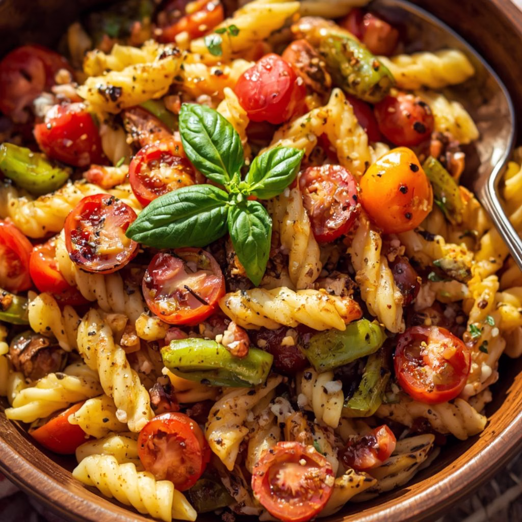 Grilled Summer Pasta Salad Recipe