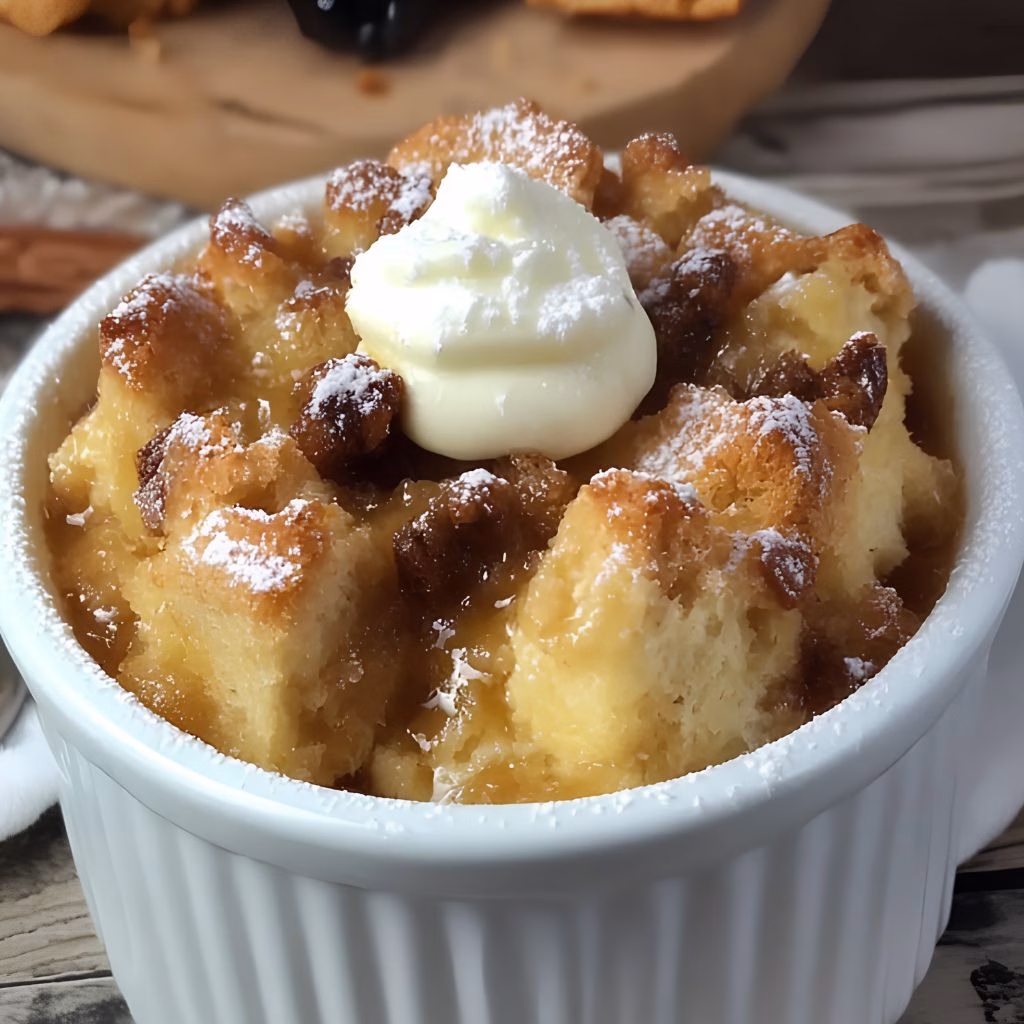 Irish Bread Pudding with Whiskey Sauce Recipe