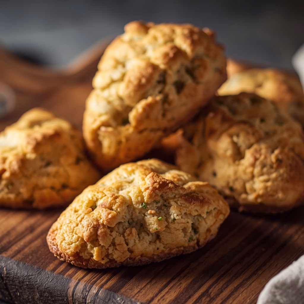 Irish Cheddar & Chive Scones Recipe