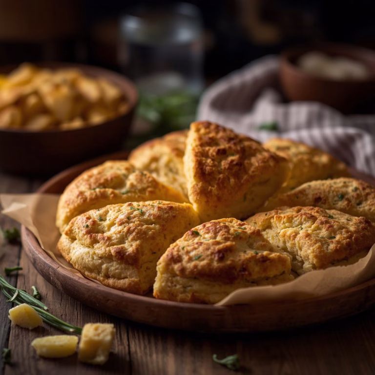 Irish Cheddar & Chive Scones Recipe