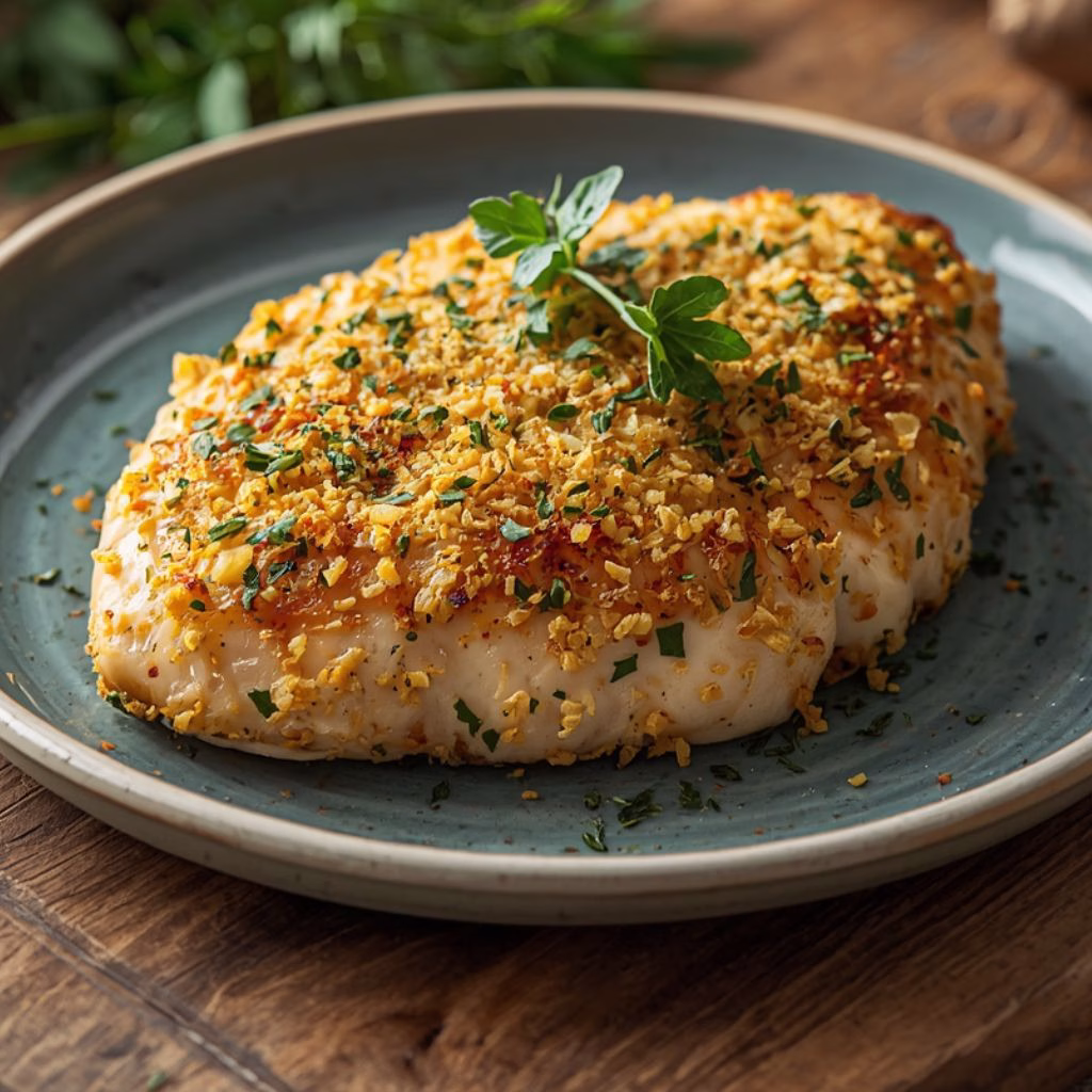 Juicy Herb-Crusted Boursin Chicken Breast Recipe 