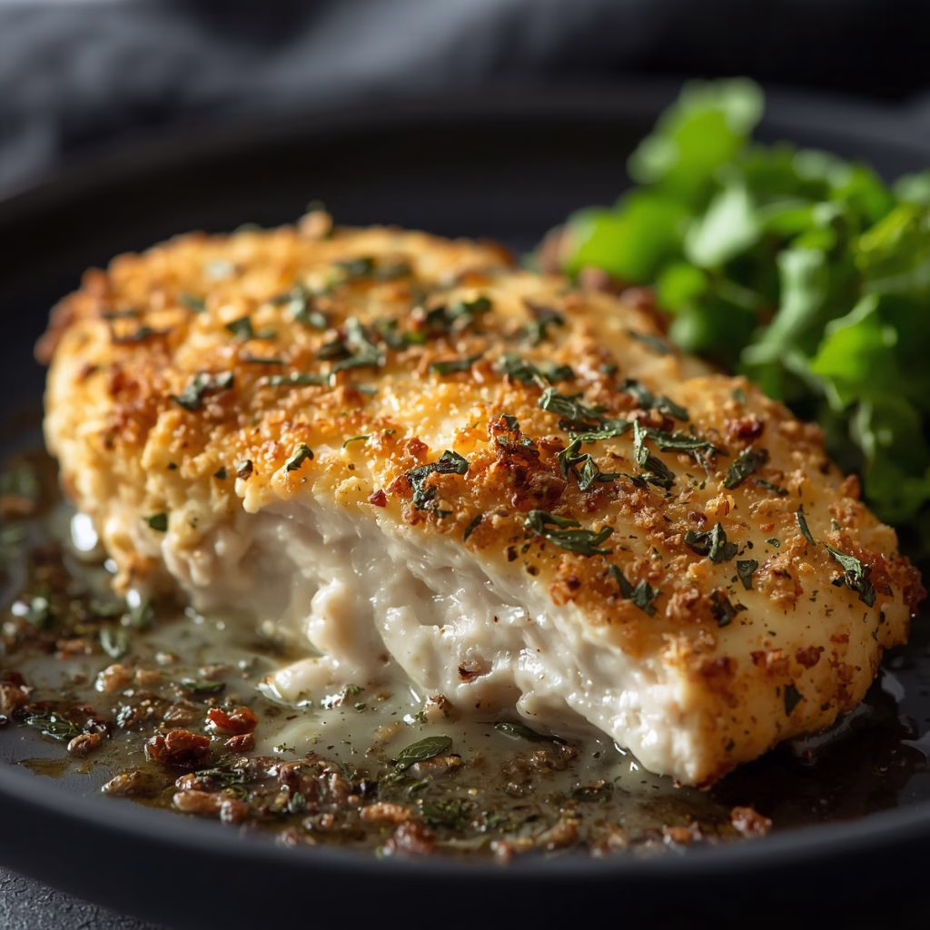 Juicy Herb-Crusted Boursin Chicken Breast Recipe