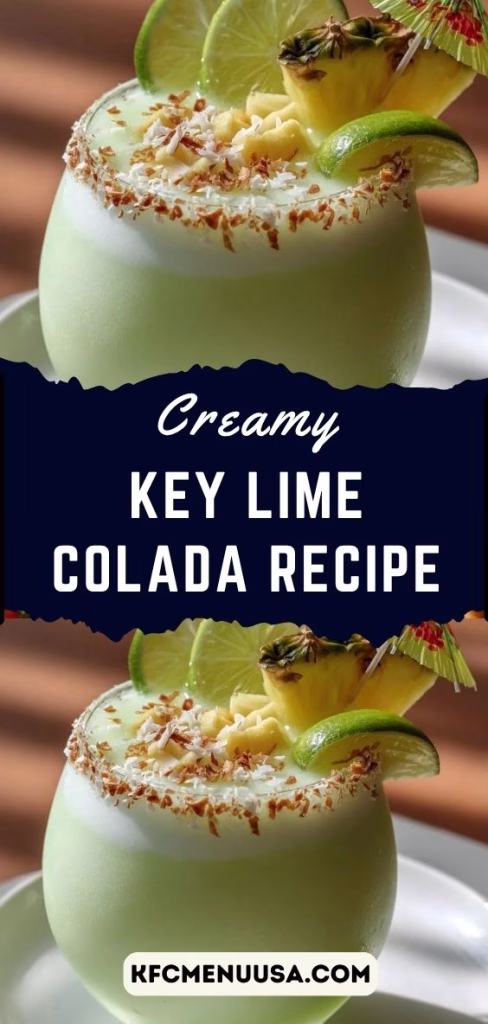 Key Lime Colada Recipe