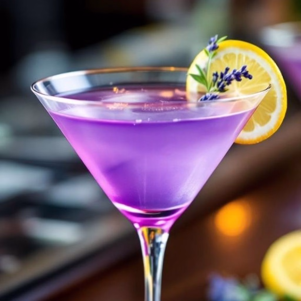 Lavender Lemon Drop Martini Recipe