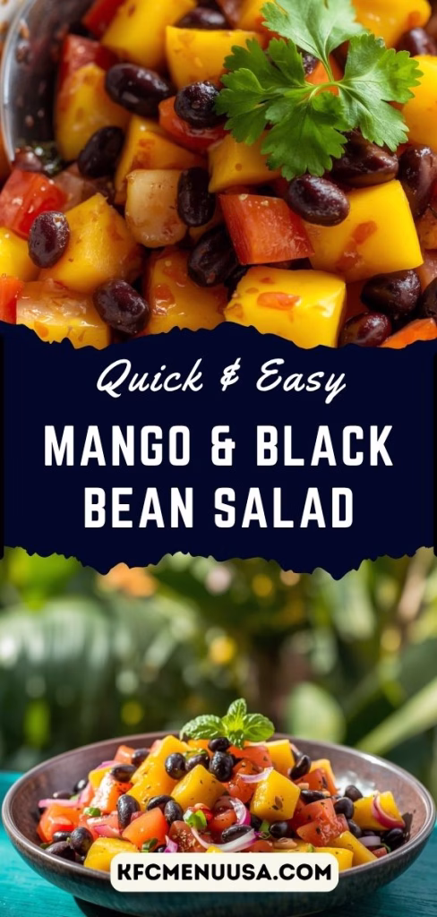 Mango & Black Bean Salad Recipe