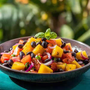 Mango & Black Bean Salad Recipe