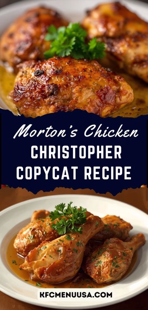 Morton’s Chicken Christopher Copycat Recipe