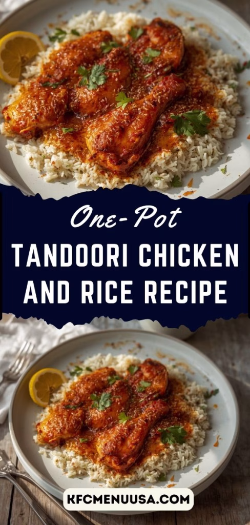 One-Pan Tandoori Chicken and Rice Recipe