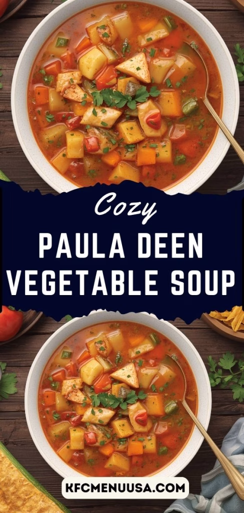 Paula Deen Vegetable Soup Recipe