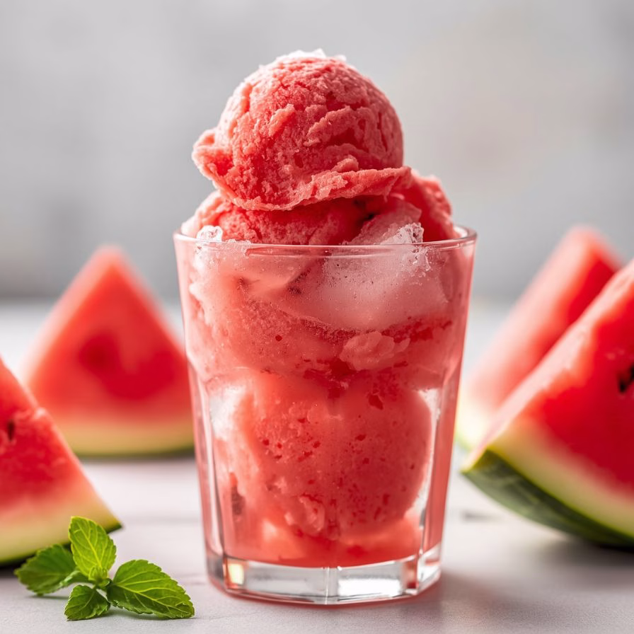 Watermelon Sorbet Recipe