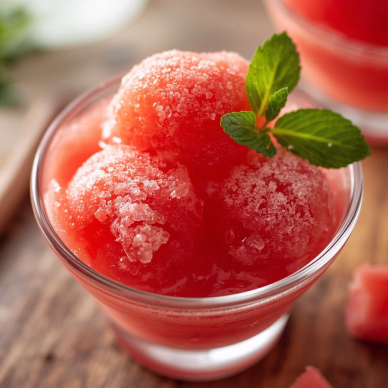 Watermelon Sorbet Recipe