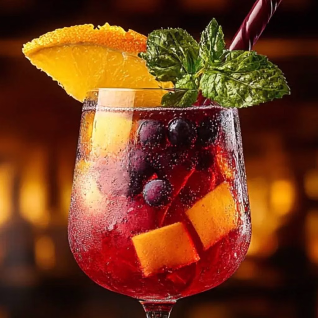Pineapple-Grenadine Vino Francés Recipe