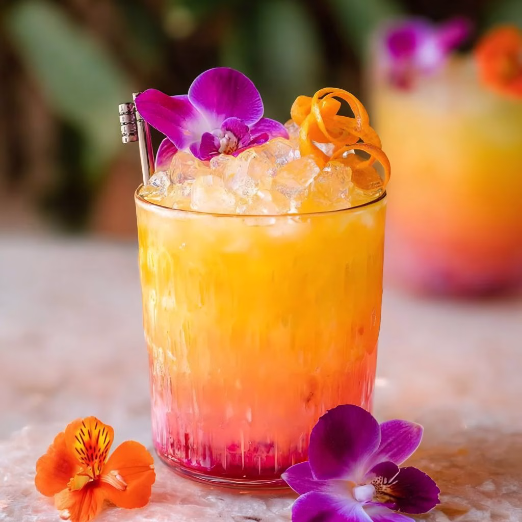 Pineapple Mango Rum Punch Recipe