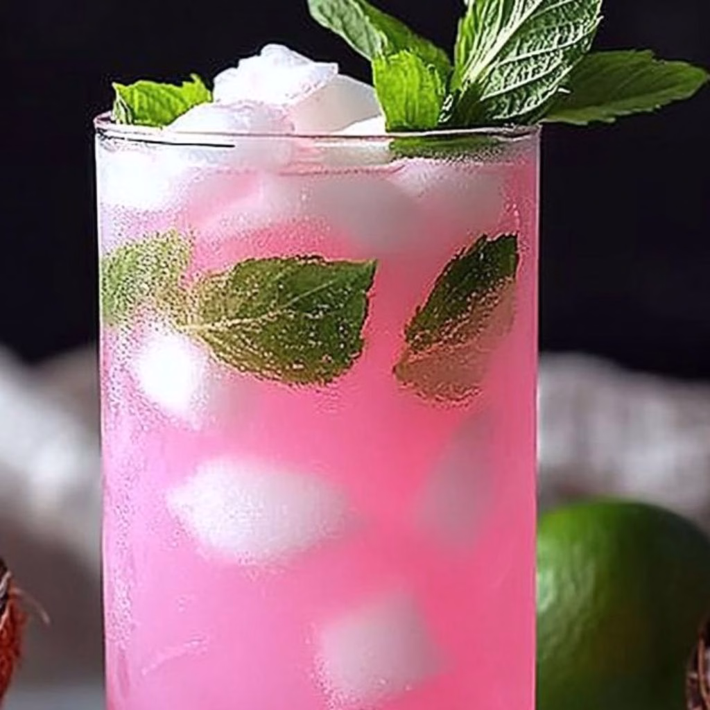 Pink Coconut Mojito Recipe