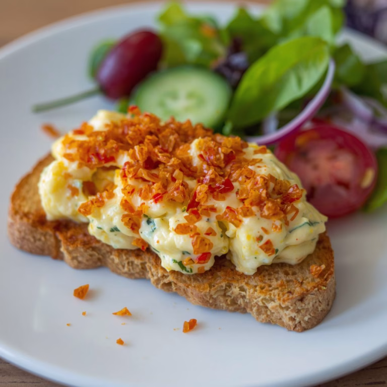 Miso Egg Salad with Chili Crunch Recipe
