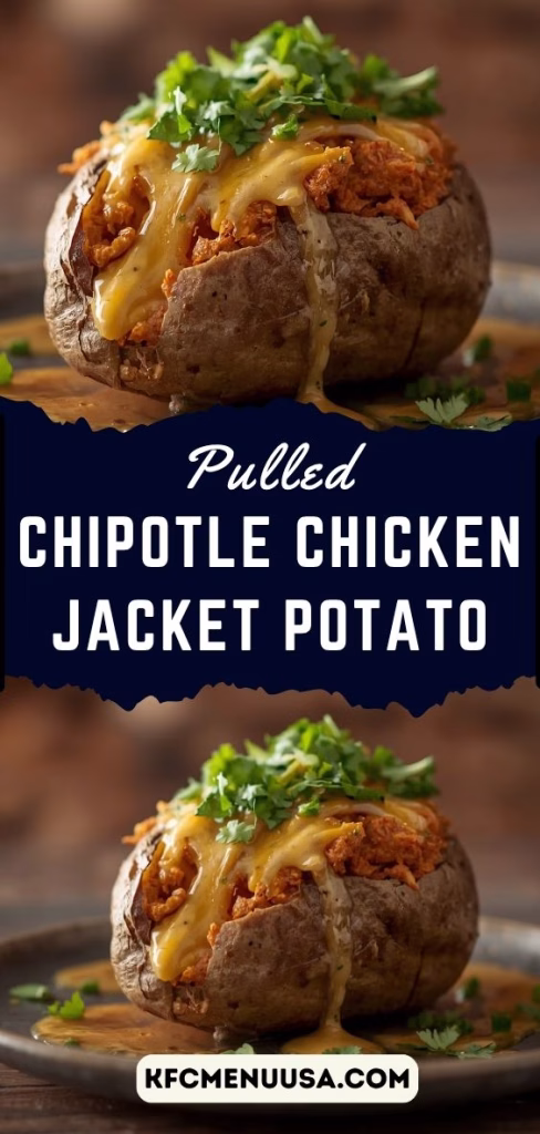 Pulled Chipotle Chicken Jacket Potato Recipe