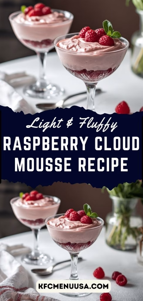 Raspberry Bliss Mousse Recipe
