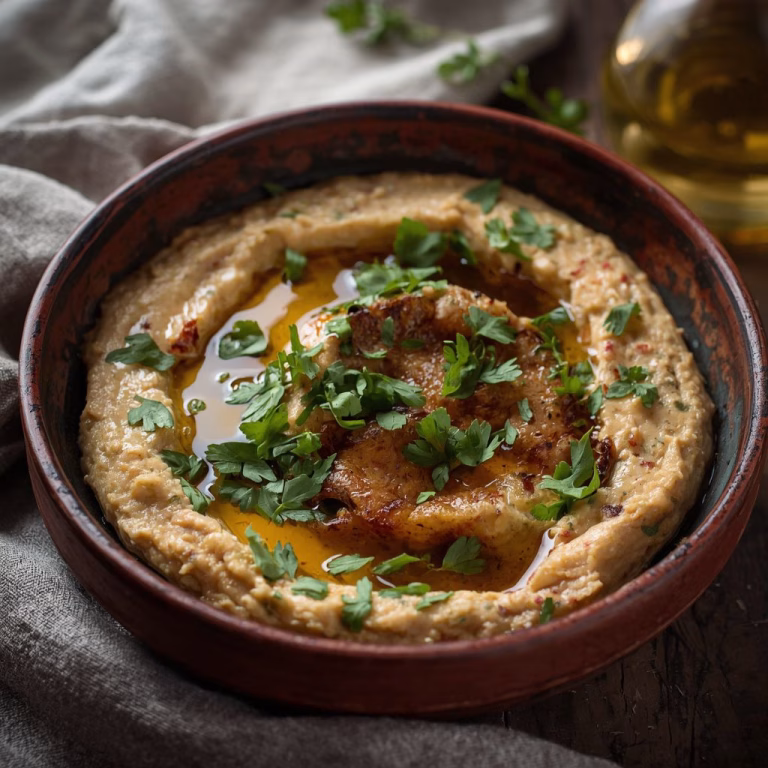 Smoky Baba Ghanoush With Charred Eggplant Recipe