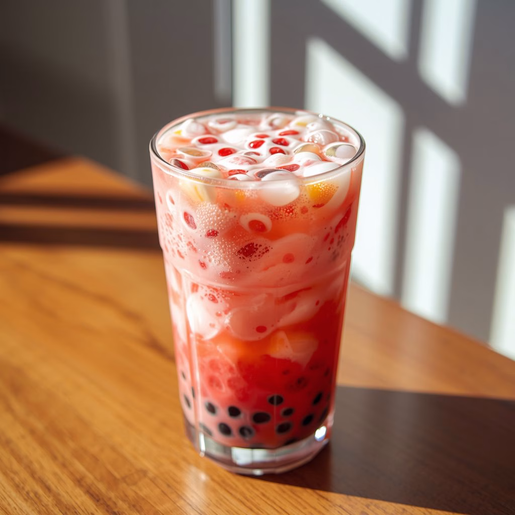 Strawberry Bubble Tea Recipe
