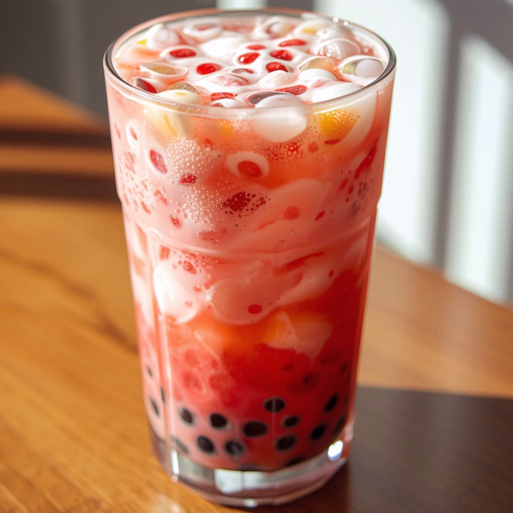 Strawberry Bubble Tea Recipe