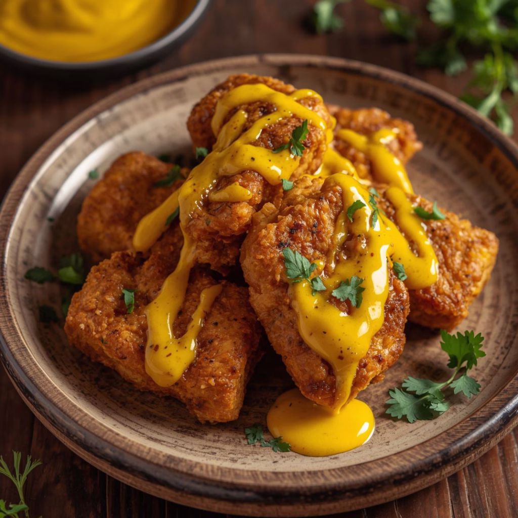 Honey Mustard Tofu Tenders Recipe 