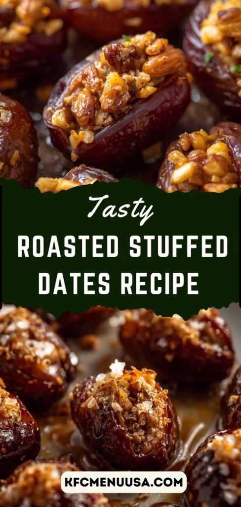 Tasty Roasted Stuffed Dates Recipe