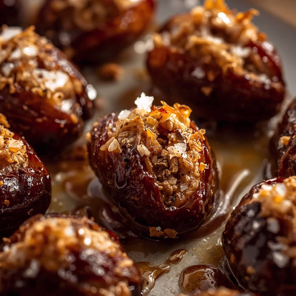 Tasty Roasted Stuffed Dates Recipe