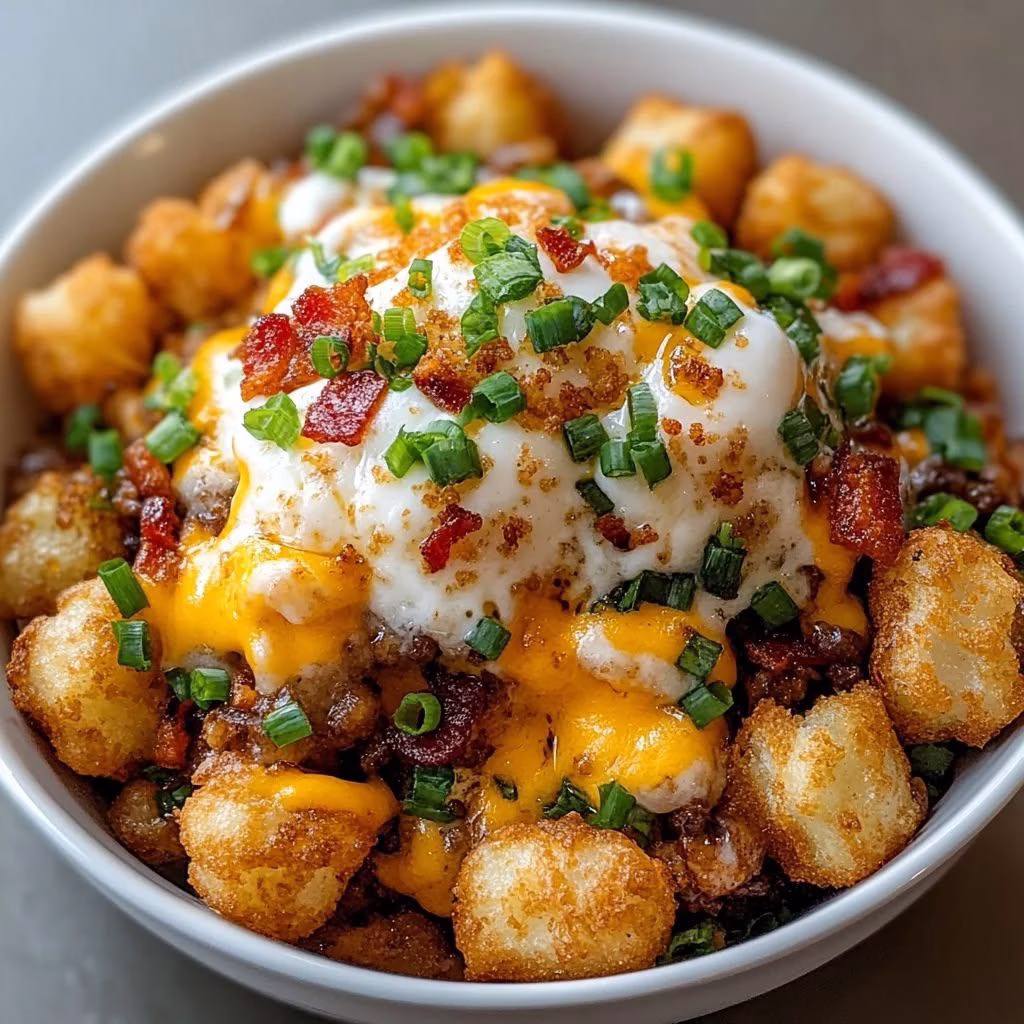 Tater Tot Breakfast Bowl Recipe