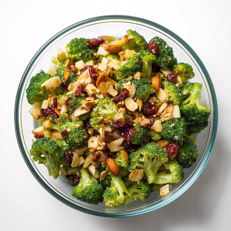Vibrant Crunchy Broccoli Salad Recipe