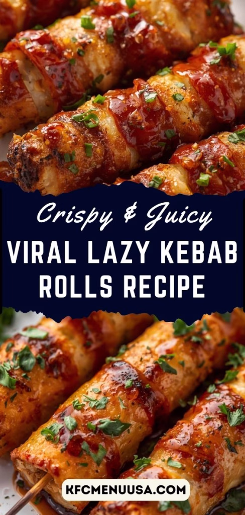 Viral Lazy Kebab Rolls Recipe