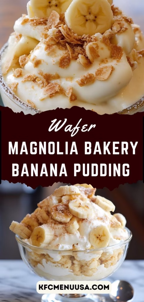 Wafer Magnolia Bakery Banana Pudding Recipe