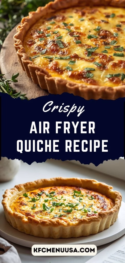 Air Fryer Quiche Recipe